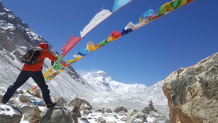 Take a Photo of Mount Everest