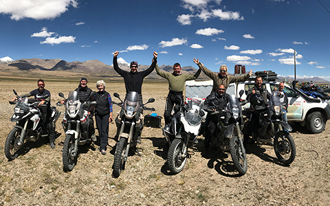 13 Days Lhasa to Kathmandu Motorcycle Tour with Western Tibet Adventure (Mt.Kaialsh & Guge Kingdom)