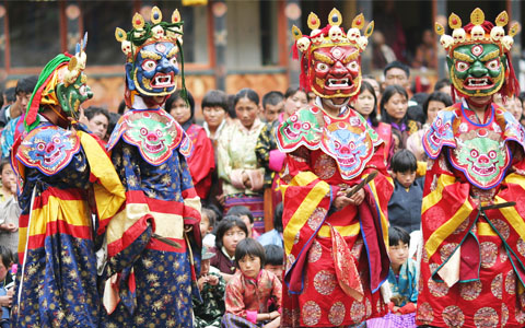 7 Days Punakha Tshechu Festival Tour in Bhutan