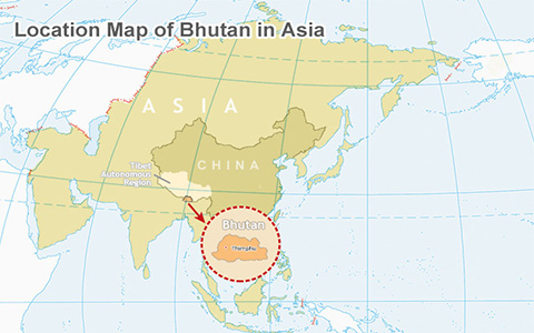 Bhutan Maps