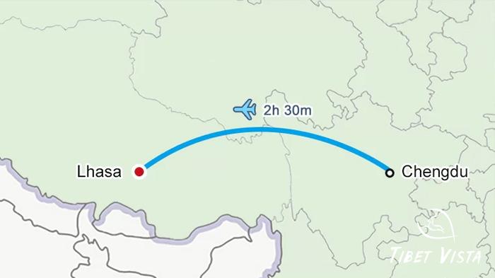 chengdu lhasa flight
