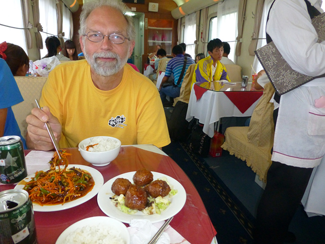 Tibet Train Dining Car
