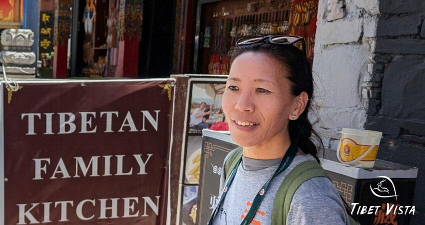 enjoyed the hearty meals at the Tibetan Family Kitchen in Lhasa