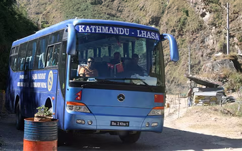 Kathmandu to Lhasa Distance: by Overland Drive, Flight, Cycle, and Bus