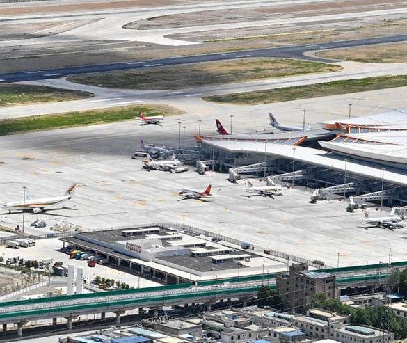 Lhasa Gonggar Airport is among the 50 busiest airports in China