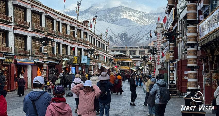 Experience exotic local life on Barkhor Street.
