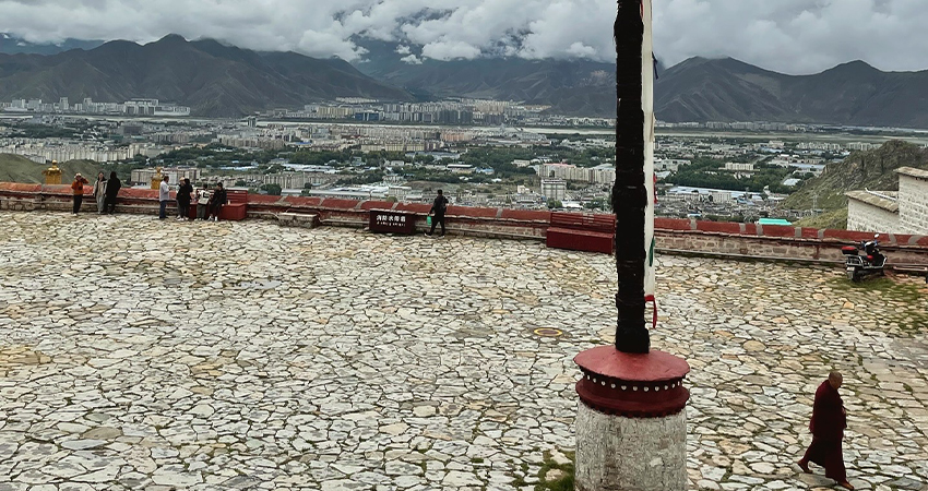 Bird View of Lhasa