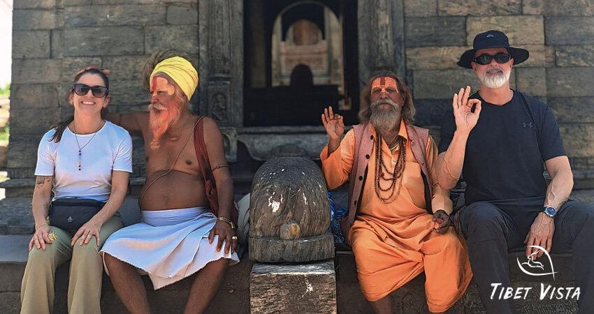 My partner and I traveled in Kathmandu, Nepal