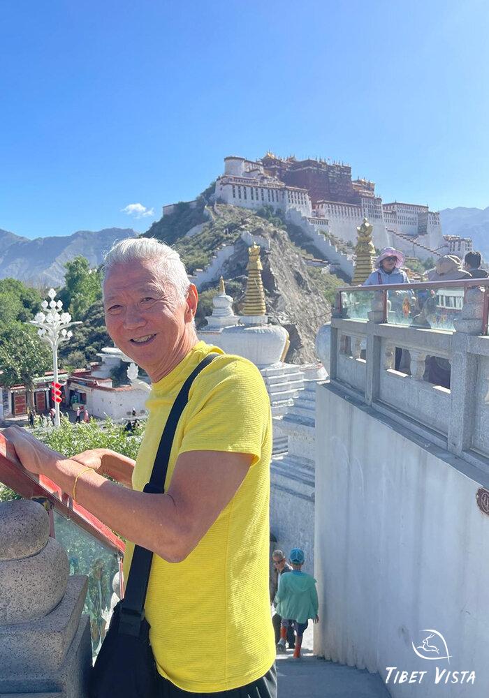 Potala Palace in Lhasa.