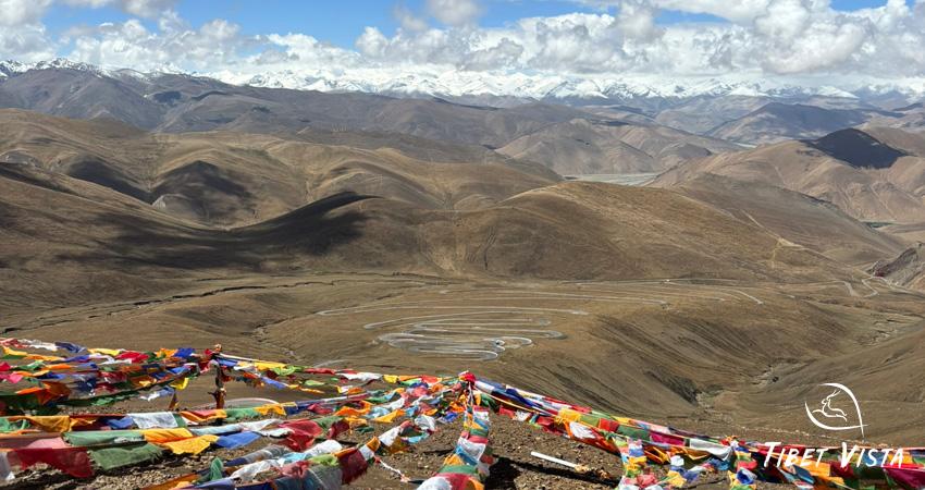 Follow the winding 108 hairpin roads to Tibet EBC