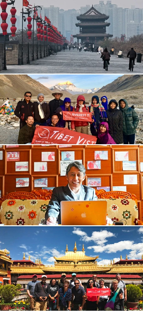 Happy Xian Tibet small group tour moments