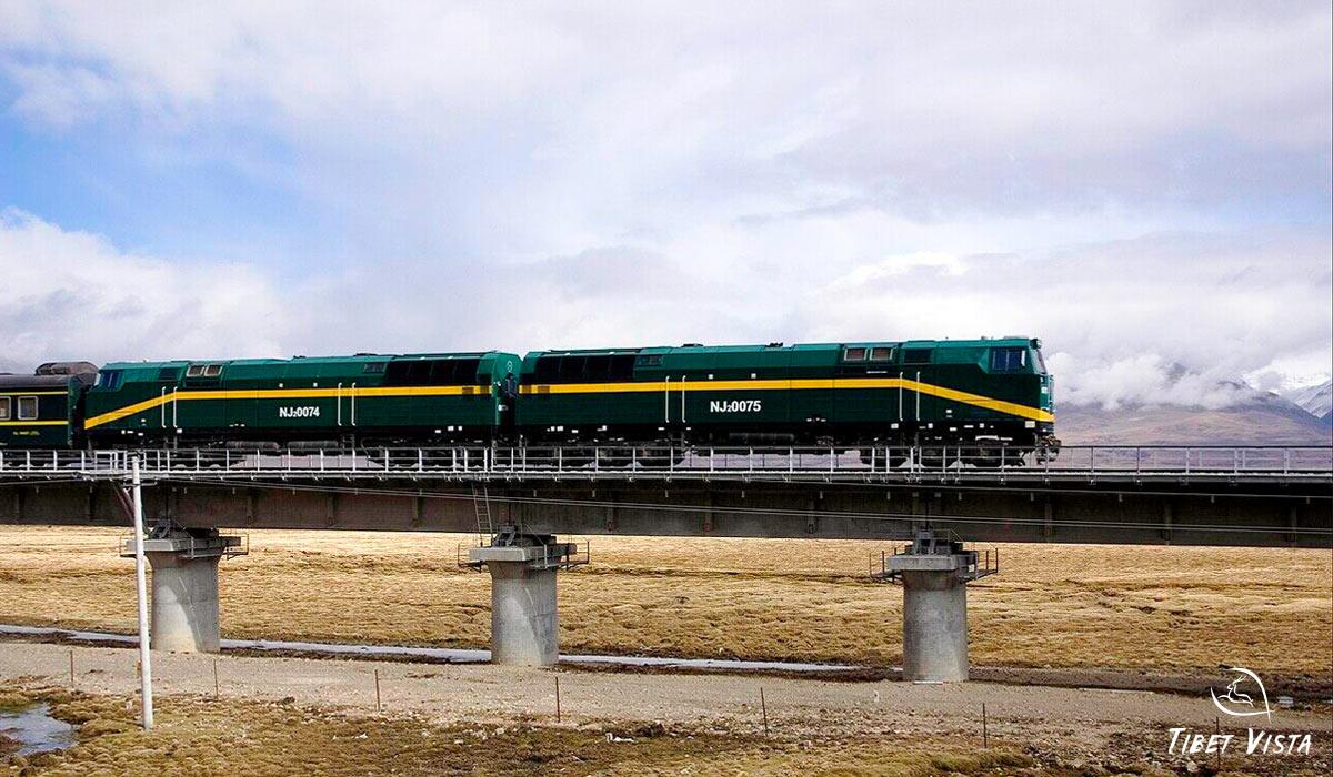 xining lhasa train passes bridges